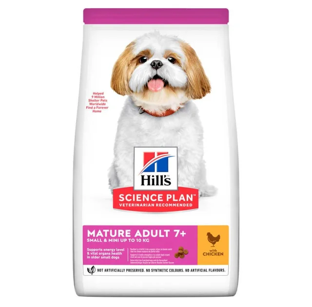 Сухой корм Hill's Science Plan Mature Adult Small & Mini для собак, с курицей, 1.5 кг