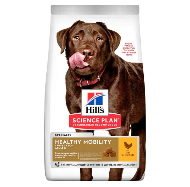 Сухой корм Hill's Science Plan Adult Healthy Mobility Large Breed для собак, с курицей, 14 кг