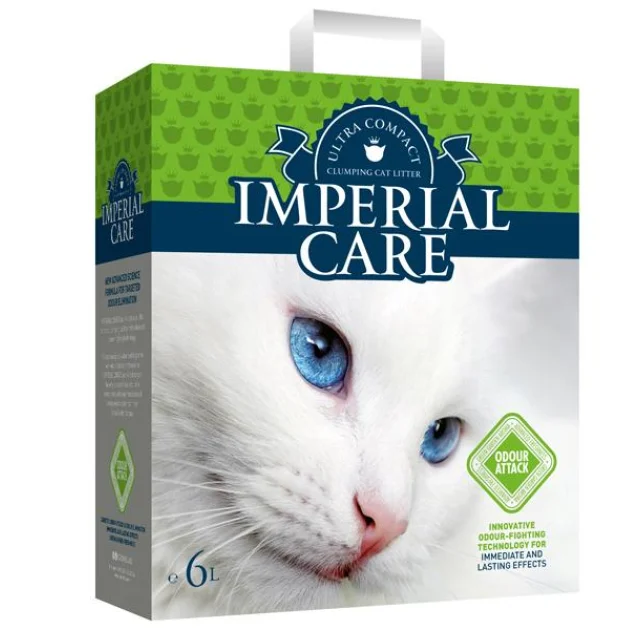 Наповнювач Imperial Care Odour Attack ультра-грудкує, для котів, з ароматом літнього саду, 2 кг