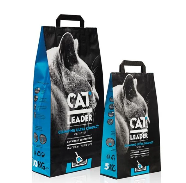 Наполнитель Cat Leader ультра-комкующийся в кошачий туалет, 5 кг