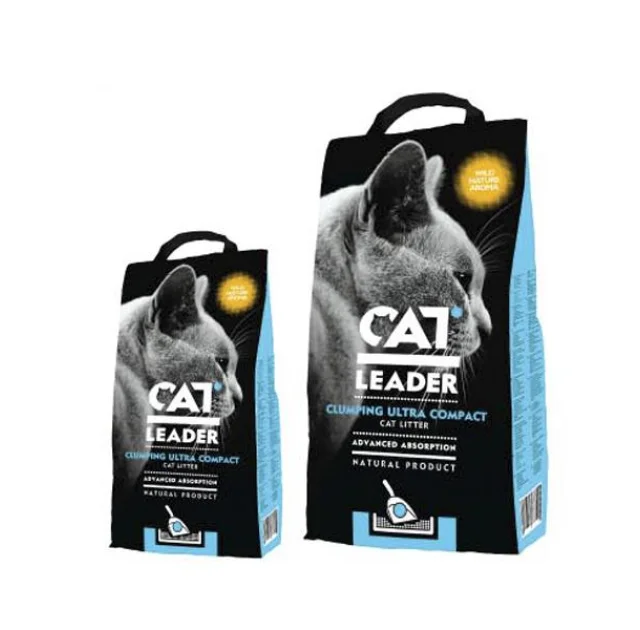 Наповнювач Cat Leader Wild Nature ультра-грудкує в котячий туалет, 5 кг