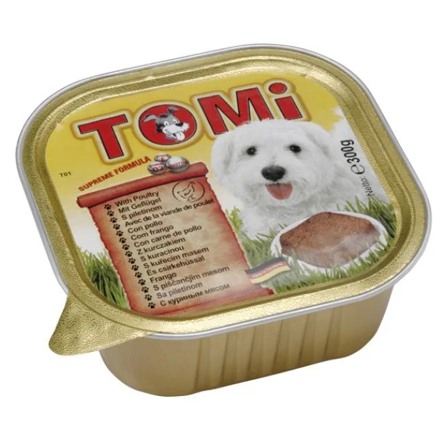 Консервы Tomi poultry с птицей, для собак, 300 г