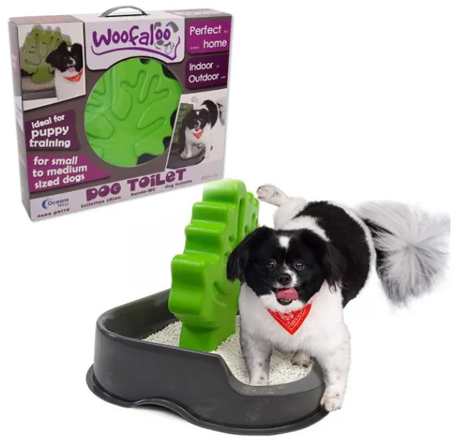 Туалет Woofaloo Dog Toilet для псів собак малих і середніх порід, 36х55х45.5 см