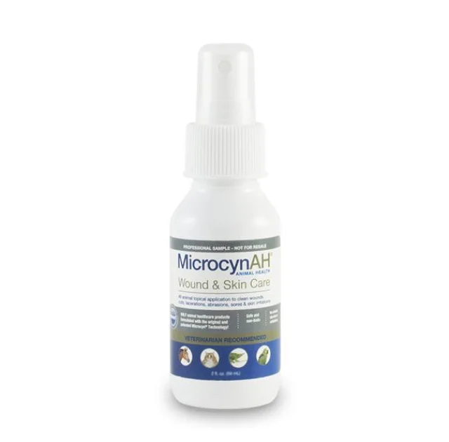 Спрей Microcyn Wound&Skin Care Liquid для обработки ран и ухода за кожей всех видов животных, 90 мл