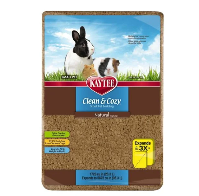 Підстилка Kaytee Clean & Cozy Natural для гризунів, целюлоза, дерево, 28.3 л