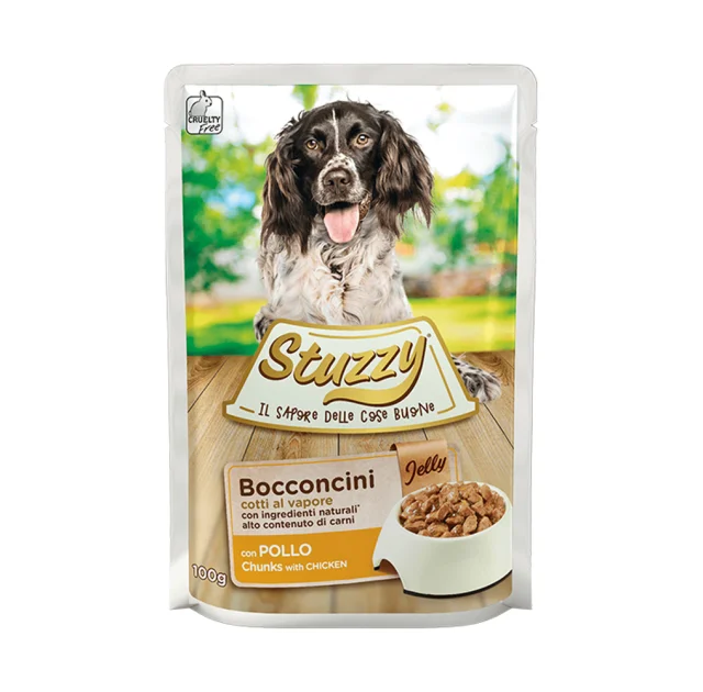 Влажный корм Stuzzy Dog Chicken Jelly с курицей, в желе, для собак, пауч, 100 г