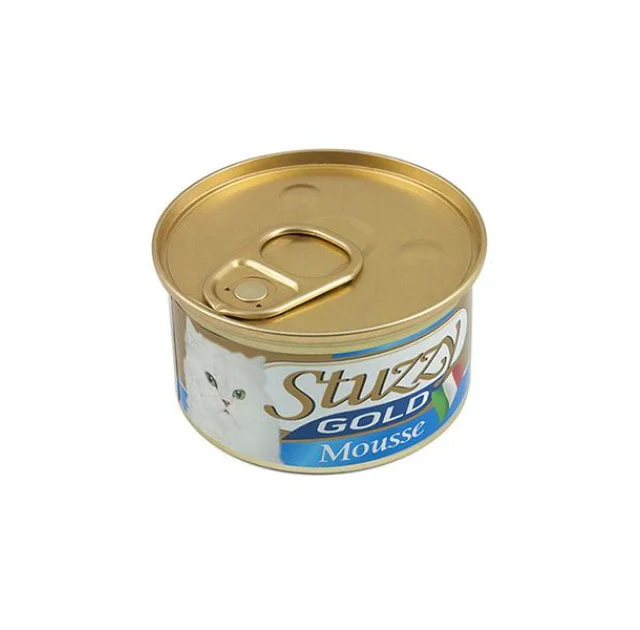 Консервы Stuzzy Gold Cat Sole с камбалой, для кошек, мусс, 85 г