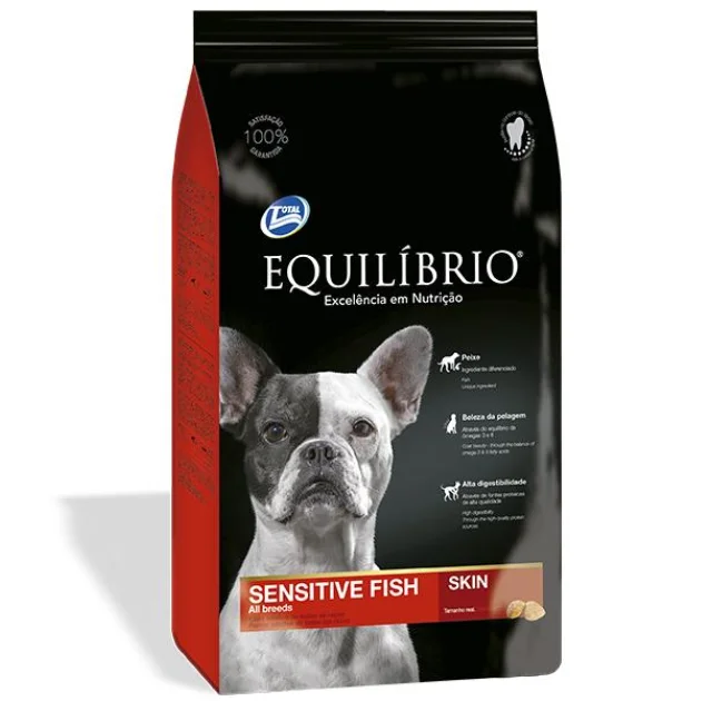 Сухий корм Equilibrio Dog з рибою, суперпреміум, для собак всіх порід, 15 кг