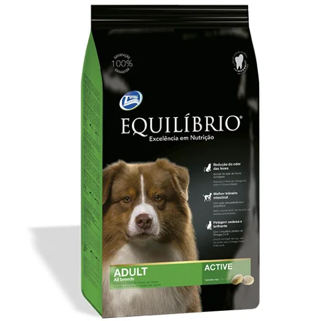 Сухой корм Equilibrio Dog суперпремиум, для собак средних пород, 2 кг