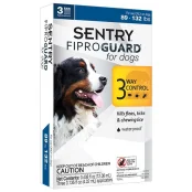 Краплі Fiproguard від бліх, кліщів і вошей для собак 40-60 кг, 4,02 мл, 6 шт, ціна за 1 піпетку