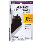 Краплі Fiproguard від бліх, кліщів і вошей для котів і кошенят, 0.5 мл, 6 шт, ціна за 1 піпетку