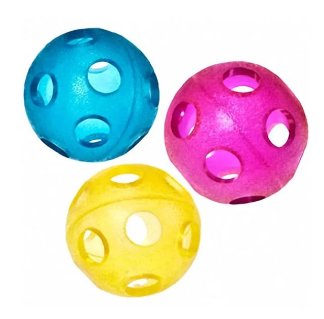 Игрушка Flamingo Good4Fun Ball мяч, для собак, латекс, 11 см