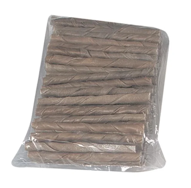 Ласощі Flamingo Twisted Sticks жувальний, для собак, 9-10 мм, 100 шт