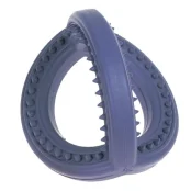 Игрушка Flamingo Gladiator Tri-Ring Super для собак, резина, 11х14.5 см