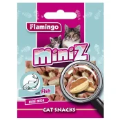 Лакомство Flamingo Miniz Mini Mice рыба мышка, для кошек в виде мышек со вкусом рыбы, 50 г