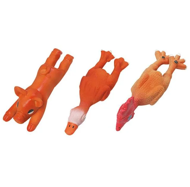 Игрушка Flamingo Animals для собак, из латекса, маленький, 13х4х4 см, цена за 1 шт