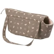 Сумка-переноска Flamingo Dogcity для собак і котів, 50×25×23 см