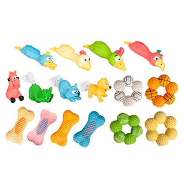 Игрушки Flamingo Toys для собак, жеребенок, щенок, котенок, хвост из каната, латекс, 8 см