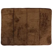 Лежак Flamingo Pet Mat Nero для собак, плюшевый, коричневый, 47×30 см