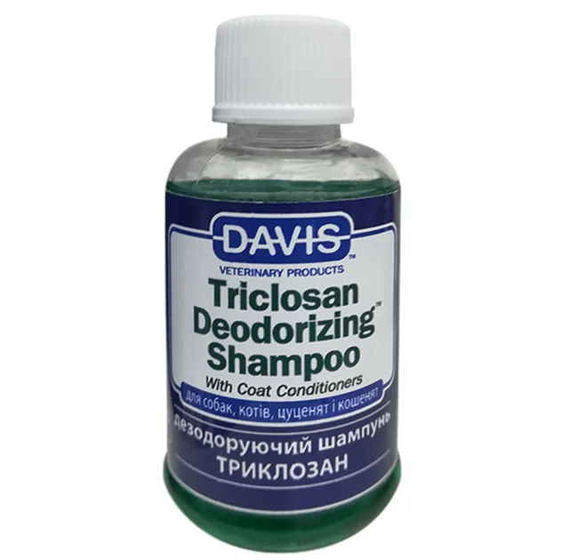 Шампунь Davis Triclosan Deodorizing Shampoo дезодорирующий, для собак и кошек, концентрат, 50 мл