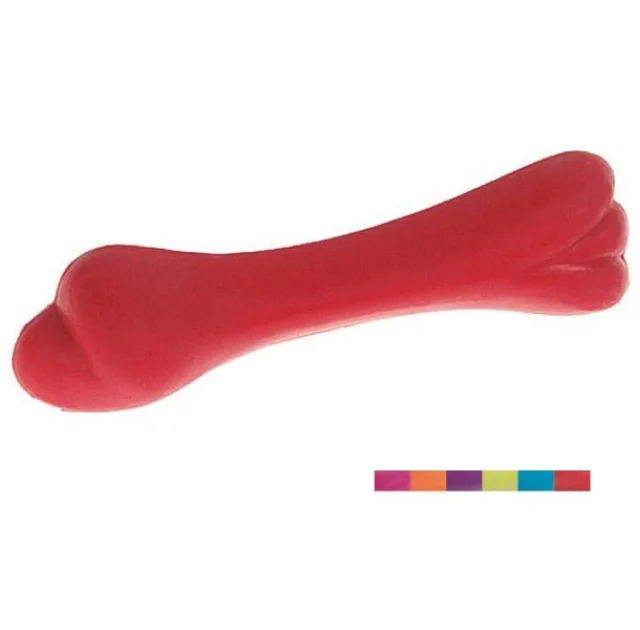 Игрушка Flamingo Rubber Bone для собак, кость резиновая, 12 см