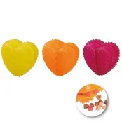 Игрушка Flamingo Good4Fun Heart Refillable для собак в виде сердечка, резина, 5х5х4 см