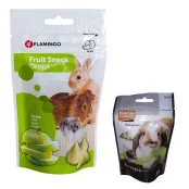Лакомство Flamingo Drops Apple для грызунов, дропсы с яблоком, 75 г