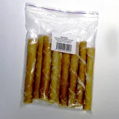 Лакомство Flamingo Cigare With Yougurt для собак, йогурт, 10 шт/уп, 12.5 см, цена за 1 шт