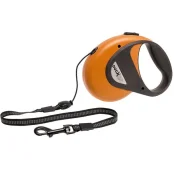Поводок-рулетка Flamingo Dogx2Go Cord для собак до 20 кг, червоний, розмір M, 8 м