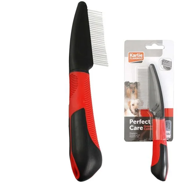 Расческа Flamingo Comb Rotating Teeth для собак с вращающимися зубцами, средняя