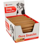 Лакомство Flamingo Chicken Sticks для собак, трубочка с мясом курицы, 12 см, 75 шт/уп, цена за 1 шт