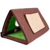 Спальное место Flamingo Cat Tent 3 in 1 палатка-домик когтеточка для котов 3 в 1, 50 см