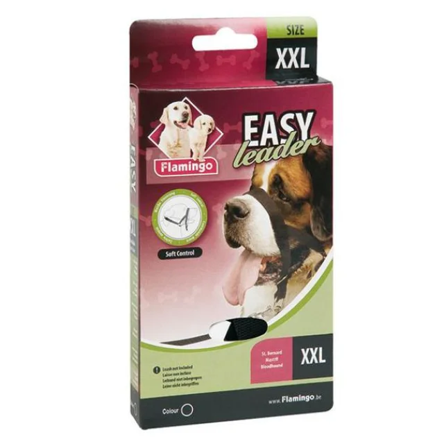 Намордник Flamingo Easy leader для коррекции поведения собак, лабрадор, доберман, ретривер, XXL