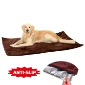 Термоподстилка Flamingo Thermo dog blanket для собак, коричневый, 70×50 см