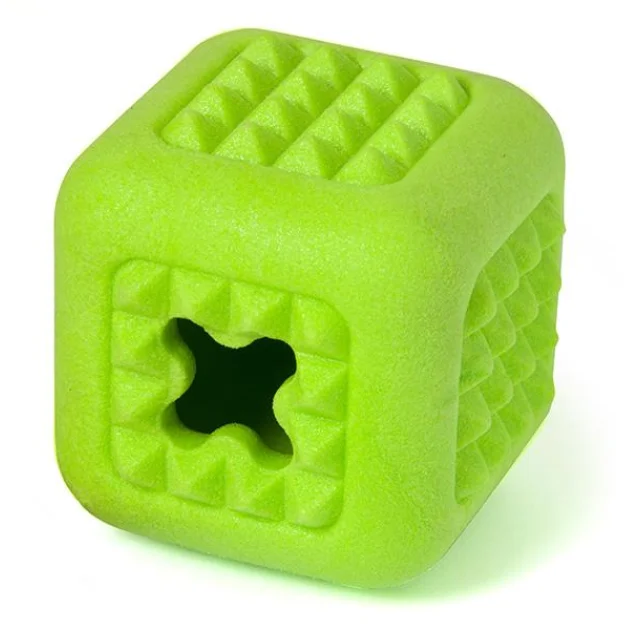 Игрушка Flamingo Foam Dina Cube куб, для собак, с ароматом мяты