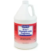 Шампунь Davis 15 to 1 Shampoo Fresh Fragrance для собак і котів, концентрат, 3.8 л