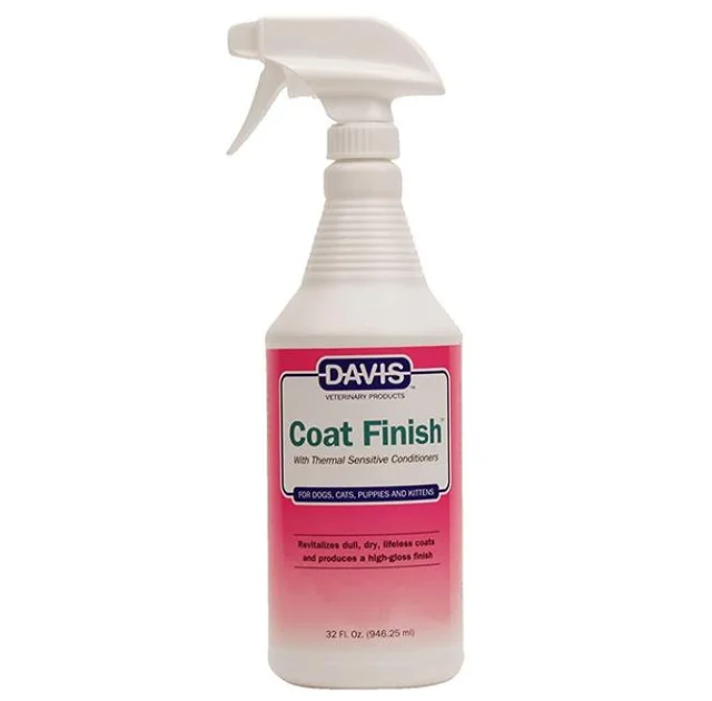 Засіб Davis Coat Finish для відновлення вовни у собак і котів, 946 мл