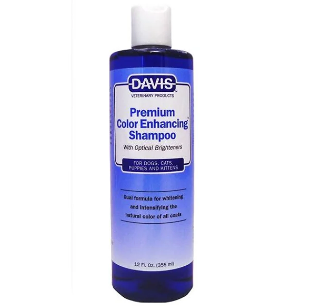 Шампунь Davis Premium Color Enhancing Shampoo для собак, котов, концентрат, 355 мл