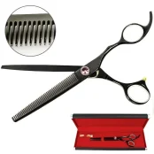 Ножиці Davis Majutsu Titanium Thinning філірувальні, для стрижки собак, 7 ", 17.8 см