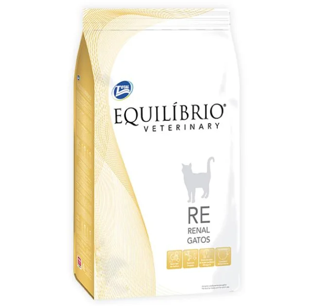 Сухой корм Equilibrio Veterinary Cat лечебный, для котов с заболеваниями почек, 2 кг