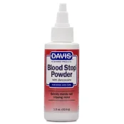 Порошок Davis Blood Stop Powder кровоспинний, з бензокаїном для собак і котів, 43 г