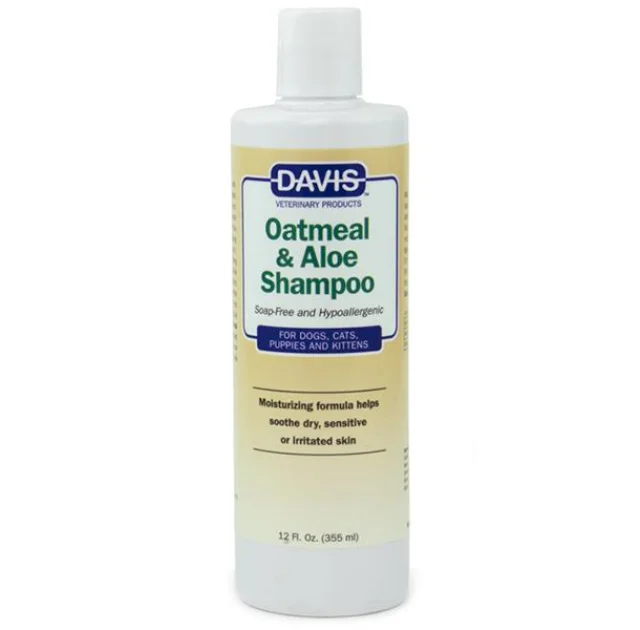 Шампунь Davis Oatmeal & Aloe Shampoo гипоаллергенный, для собак и котов, концентрат, 3.8 л