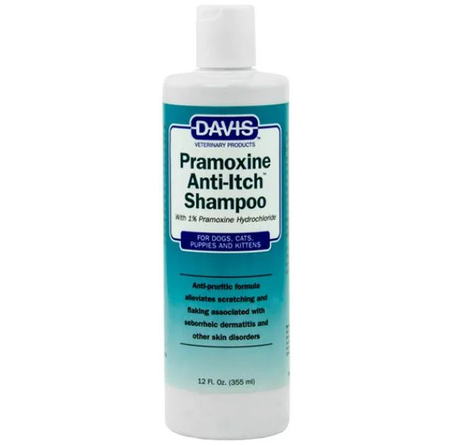 Шампунь Davis Pramoxine Anti-Itch Shampoo от зуда, для собак и котов, 50 мл
