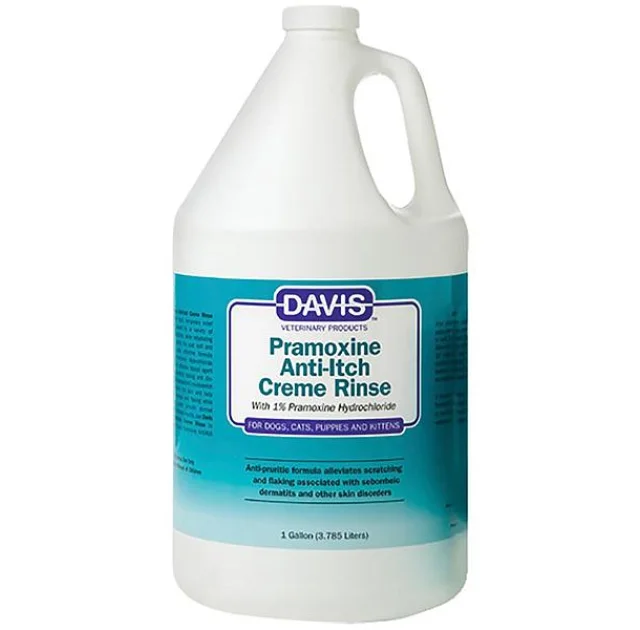 Кондиционер Davis Pramoxine Anti-Itch Creme Rinse от зуда, для собак и котов, 3.8 л