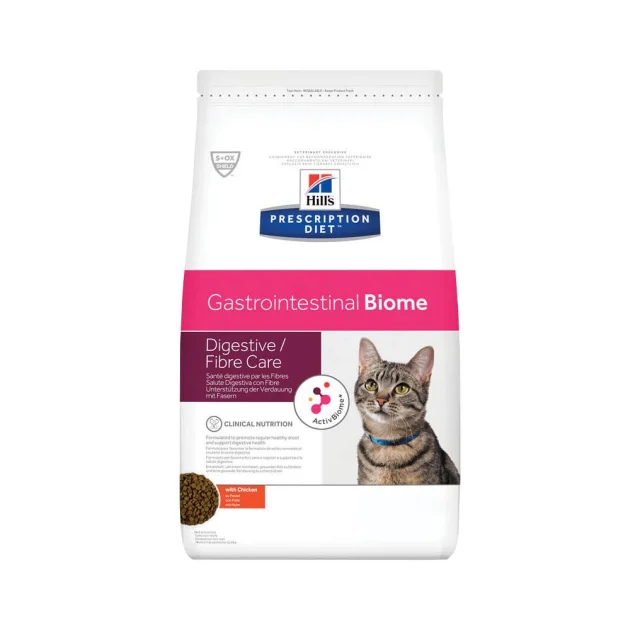 Сухий корм Hill's PD Feline Gastrointestinal для кішок, при діареї і для розвитку корисних бактерій, 5 кг