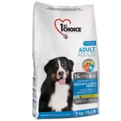 Сухой корм 1st Choice Adult Medium&Large Chicken для взрослых собак средних и крупных пород, с курицей, 7 кг