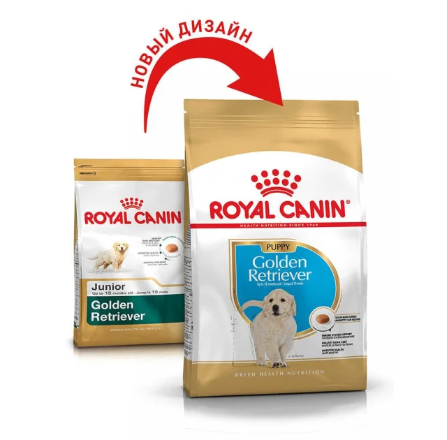 Сухой корм Royal Canin Golden Retriever Puppy для щенка золотистого ретривера, 12 кг