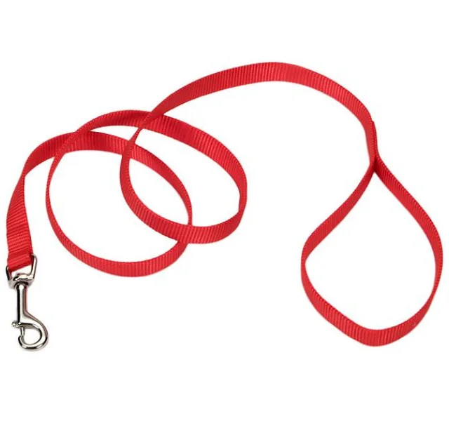 Нейлоновый поводок Coastal Training Lead для собак, красный, 1.5×1.8 м