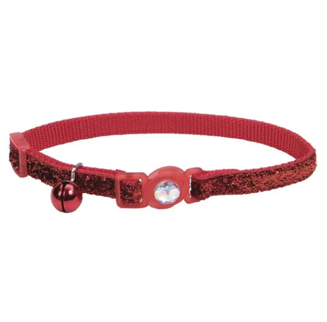 Безопасный ошейник Coastal Fashion Safe Cat для кошек, серебро, 1×30 см