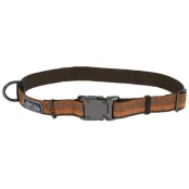 Нейлоновий нашийник Coastal K9 Explorer для собак, помаранчевий, 2.5×45-65 см